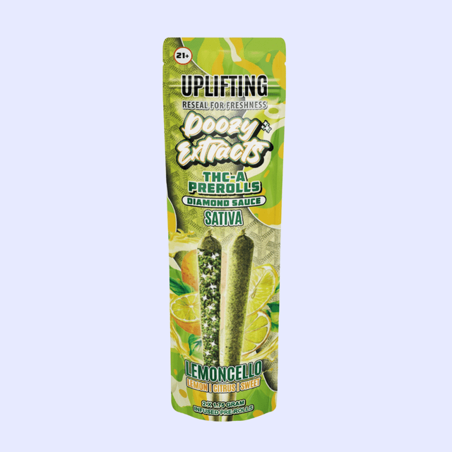 3.5G THCA Diamond Sauce Prerolls - Lemoncello